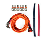 G kit de cables de salida de batería de 10m (positivo y negativo)